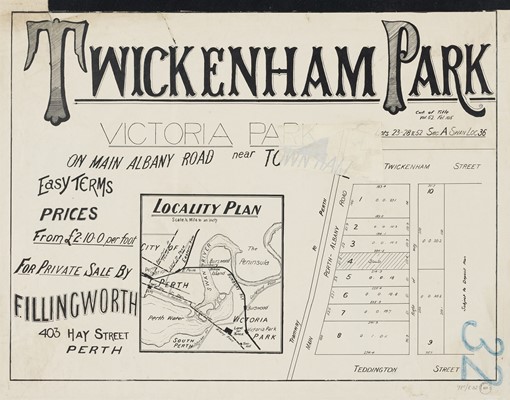 Image Twickenham Park, Victoria Park [1906?]