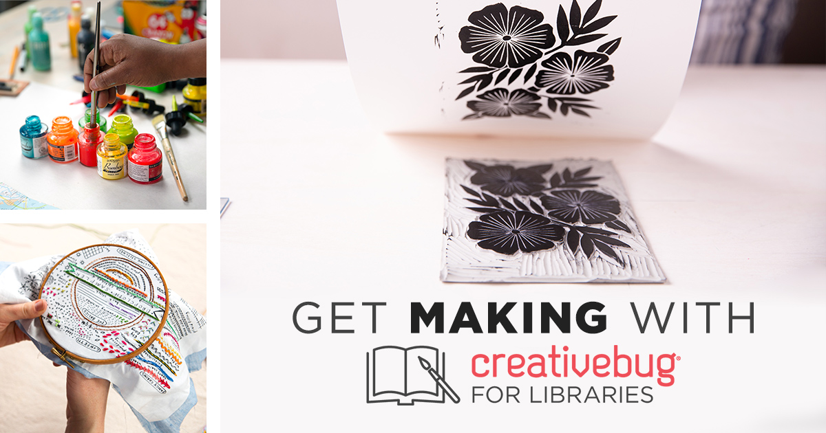 Get making with Creativebug!